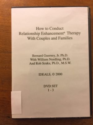HS-102 How to Conduct RE Therapy with Couples and Families A 9 DVD set, video-based home study program which enables therapists to use RE therapy with couples and families. Includes 3 hours telephone consultation